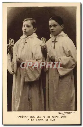 Cartes postales Manecanterie des petits Chanteurs a la Croix de Bois Rue des Rigoles Paris 20eme
