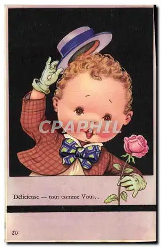 Cartes postales Fantaisie Illustrateur Enfant