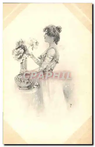 Cartes postales Fantaisie Femme