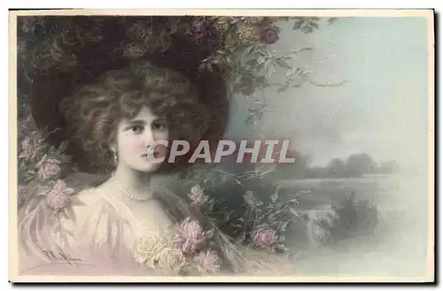 Cartes postales Fantaisie Femme