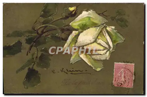 Cartes postales Fantaisie Fleurs