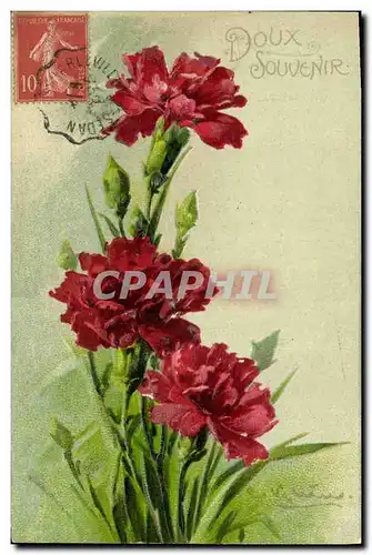 Cartes postales Fantaisie Fleurs