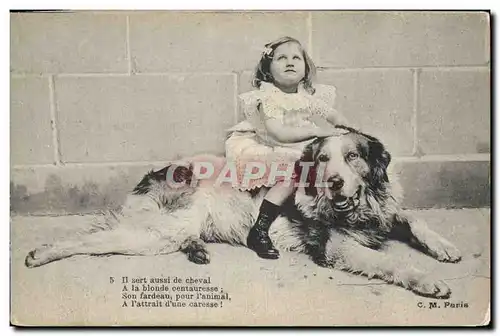 Cartes postales Chien Chiens Enfant