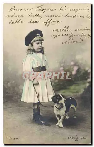 Cartes postales Chien Chiens Enfant