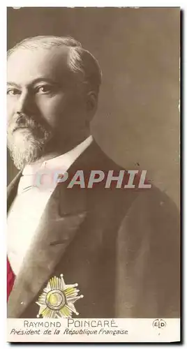 Ansichtskarte AK Militaria Raymond Poincare President de la Republique Francaise