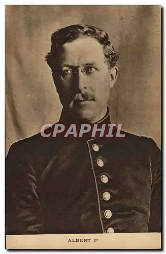 Cartes postales Militaria Albert 1er