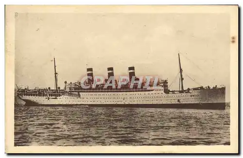 Cartes postales Bateau Paquebot Cie Cyp Fabre SS Providence