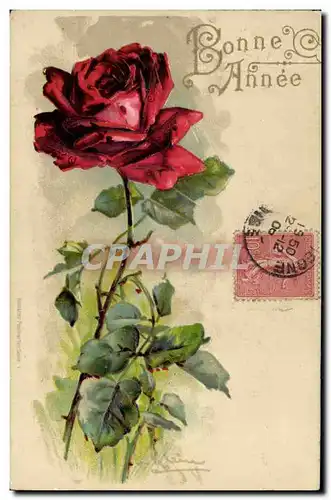 Cartes postales Fantaisie Fleurs