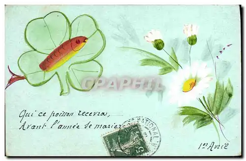 Ansichtskarte AK Fantaisie Poisson 1er Avril