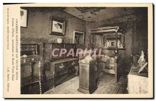 Ansichtskarte AK Victor Hugo Chambre mortuaire Avenue D&#39Eylau