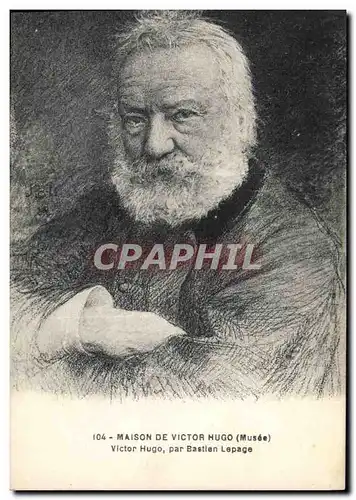 Ansichtskarte AK Victor Hugo par Bastien Lepage Musee