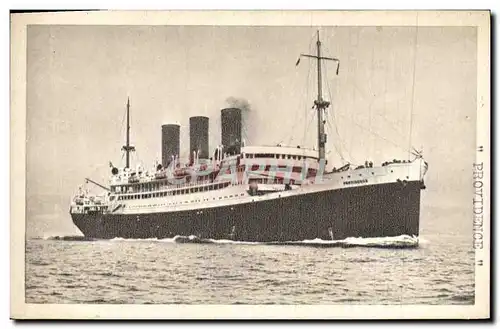 Cartes postales Bateau Paquebot Providence