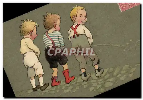 Cartes postales Fantaisie Illlustrateur Enfant