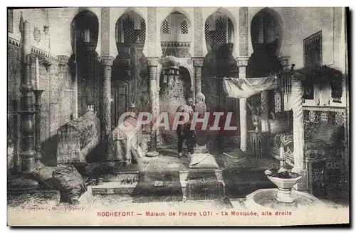 Cartes postales Pierre Loti Rochefort Maison La mosquee aile drpite