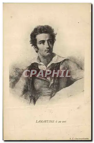 Cartes postales Lamartine