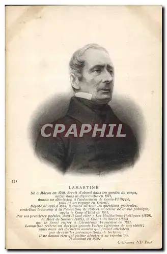 Cartes postales Lamartine