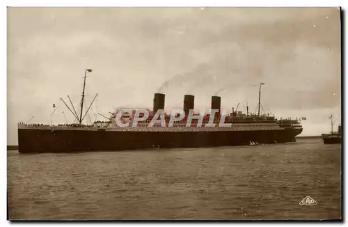 Ansichtskarte AK Bateau Paquebot Paris Le Havre