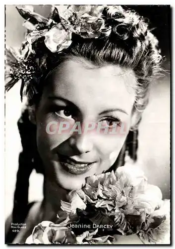 Moderne Karte Cinema Janine Darcey