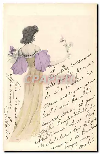 Cartes postales Fantaisie Femme