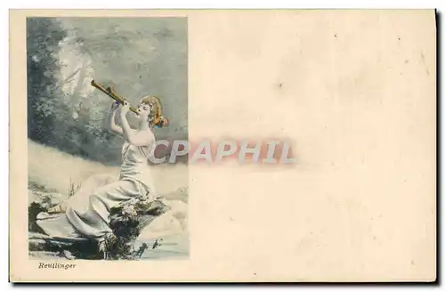 Cartes postales Fantaisie Femme Reutlinger