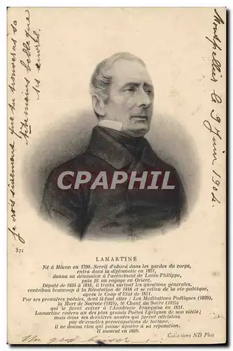 Cartes postales Lamartine