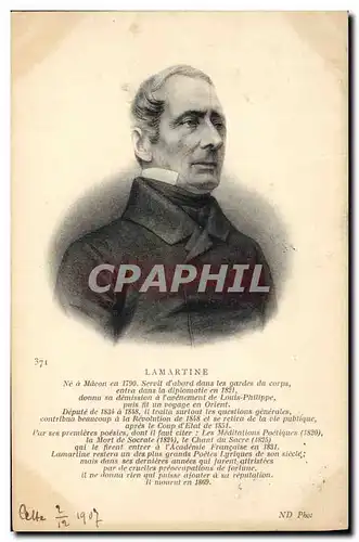 Cartes postales Lamartine