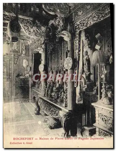 Ansichtskarte AK Rochefort Maison de Pierre Loti Pagode japonaise Japon Nippon