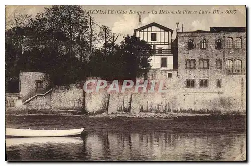 Ansichtskarte AK Pierre Loti Hendaye Maison