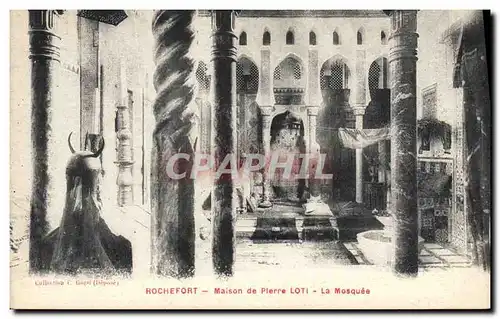 Cartes postales Rochefort Maison de Pierre Loti La mosquee