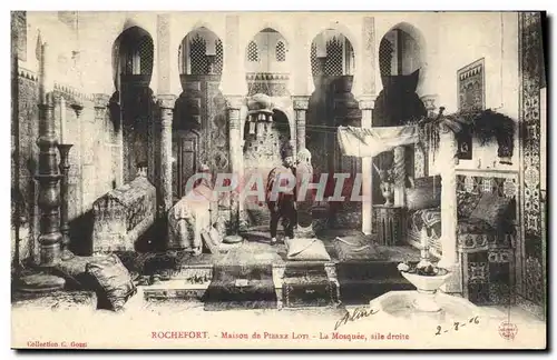 Cartes postales Rochefort Maison de Pierre Loti La mosquee aile droite