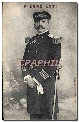 Cartes postales Pierre Loti en marin