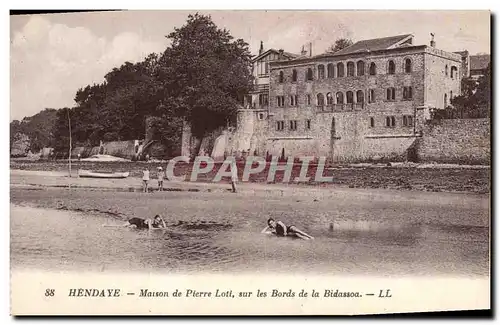 Ansichtskarte AK Pierre Loti Maison sur les bords de la Bidassoa