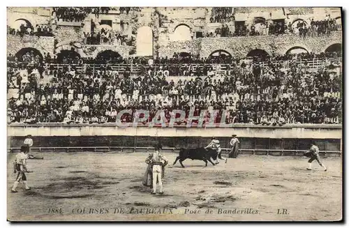 Ansichtskarte AK Corrida Course de taureaux Pose de banderilles