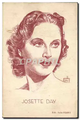 Cartes postales moderne Cinema Josette Day