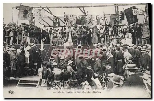 Ansichtskarte AK Jeanne d&#39Arc Compiegne Fetes Mademoiselle Mante de l&#39Opera TOP