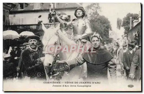 Cartes postales Fetes de Jeanne d'Arc Compiegne