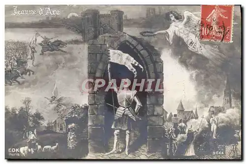 Cartes postales Jeanne d&#39Arc