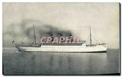 Ansichtskarte AK Bateau Paquebot Fabre Line SS Patria
