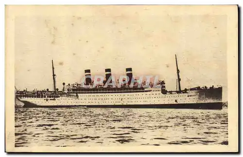 Cartes postales Bateau Paquebot Cie Cyp Fabre SS Providence