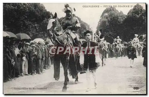 Ansichtskarte AK Compiegne Fetes de Jeanne d&#39Arc