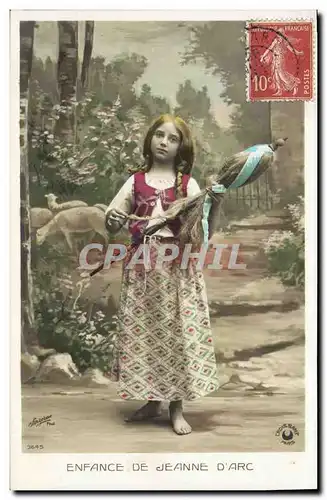 Cartes postales Enfance de Jeanne d&#39Arc