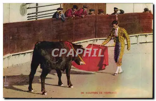 Cartes postales Corrida Course de taureaux