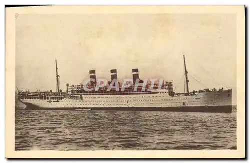 Cartes postales Bateau Paquebot Cie Cyp Fabre SS Providence