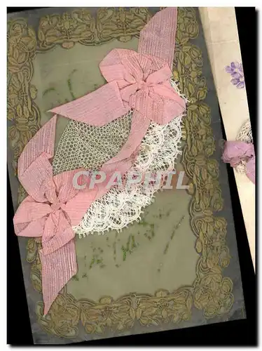 Cartes postales Fantaisie Brodee Bonnet