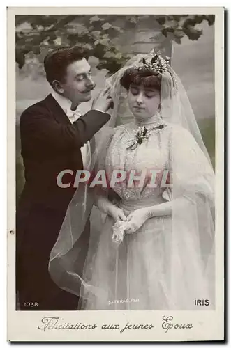 Cartes postales Fantaisie Femme Mariage