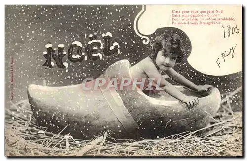 Cartes postales Sabot Fantaisie Enfant