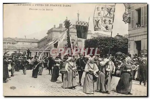 Cartes postales Compiegne Fetes de Jeanne d&#39Arc Dames de la halle