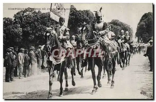 Cartes postales Compiegne Fetes de Jeanne d&#39Arc Hommes d&#39armes