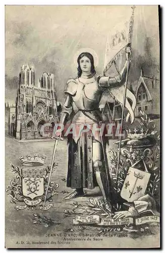 Cartes postales Jeanne d&#39Arc