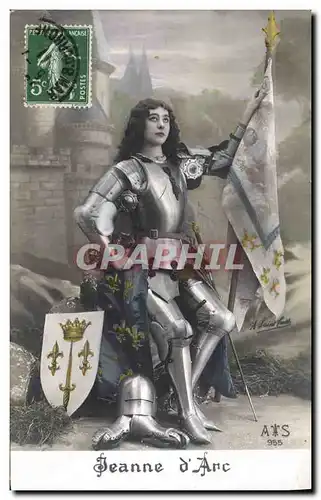 Cartes postales Jeanne d&#39Arc